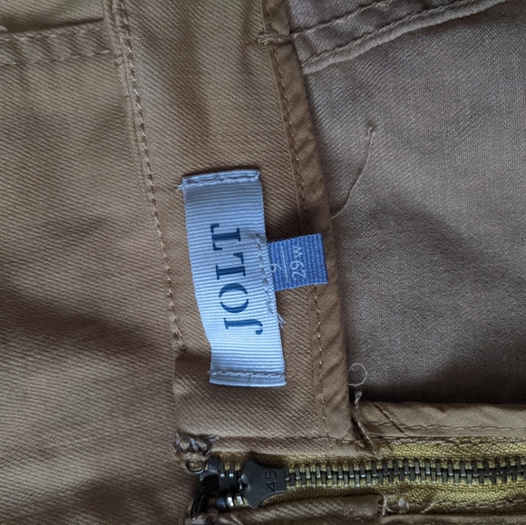 ✨ SALE ✨ Faux-suede Mustard Yellow/Tan Mini Skirt - like Free People - Picture 4 of 5